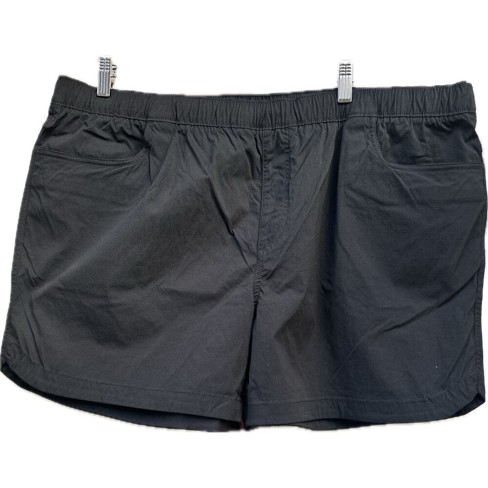 Carhartt Force Relaxed Fit Ripstop Work Shorts Black BS5266-W Womens XXL(20) NWT